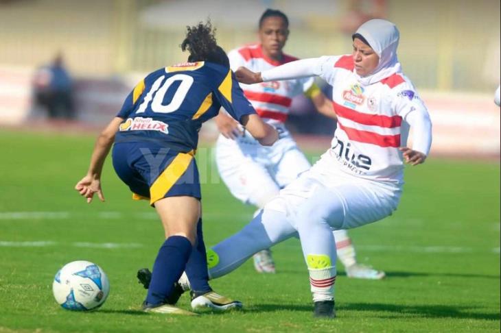 فرحة لاعبات الأهلي وحزن لاعبات الزمالك بعد قمة الكرة النسائية